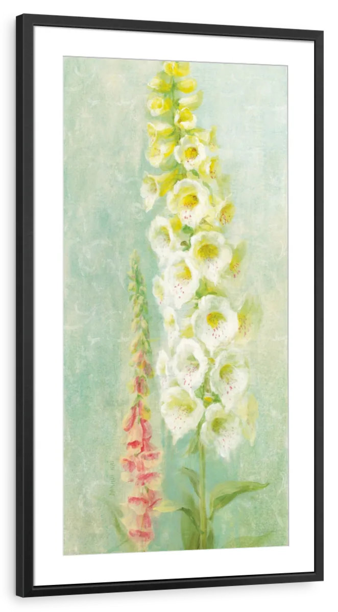 White Foxgloves Wall Art - Image 9
