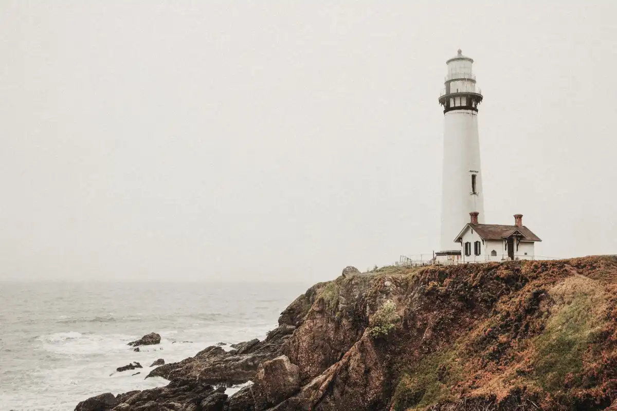 White Pigeon Point Lighthouse Wall Art - Image 15