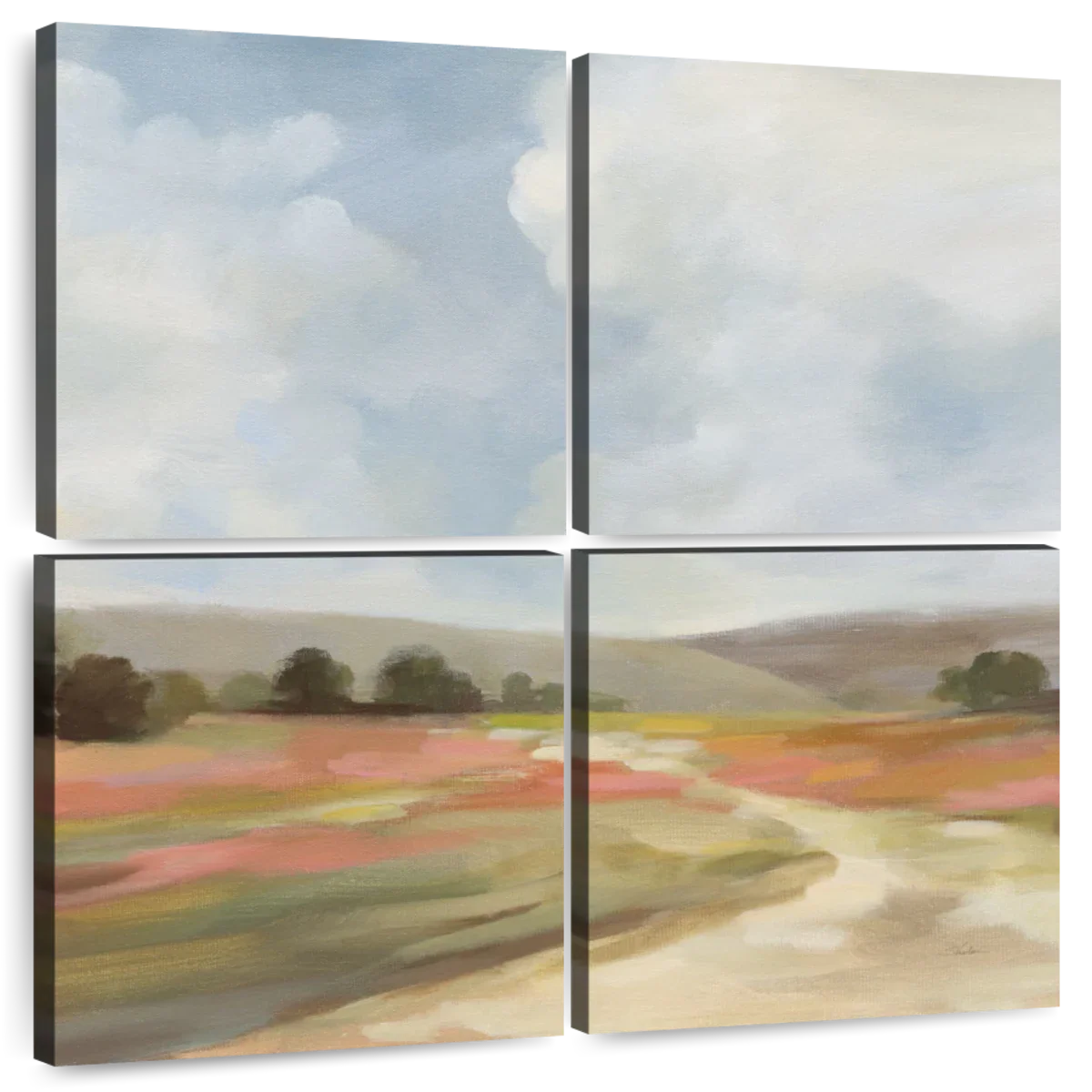 Wide Fields Triptych II Wall Art - Image 8