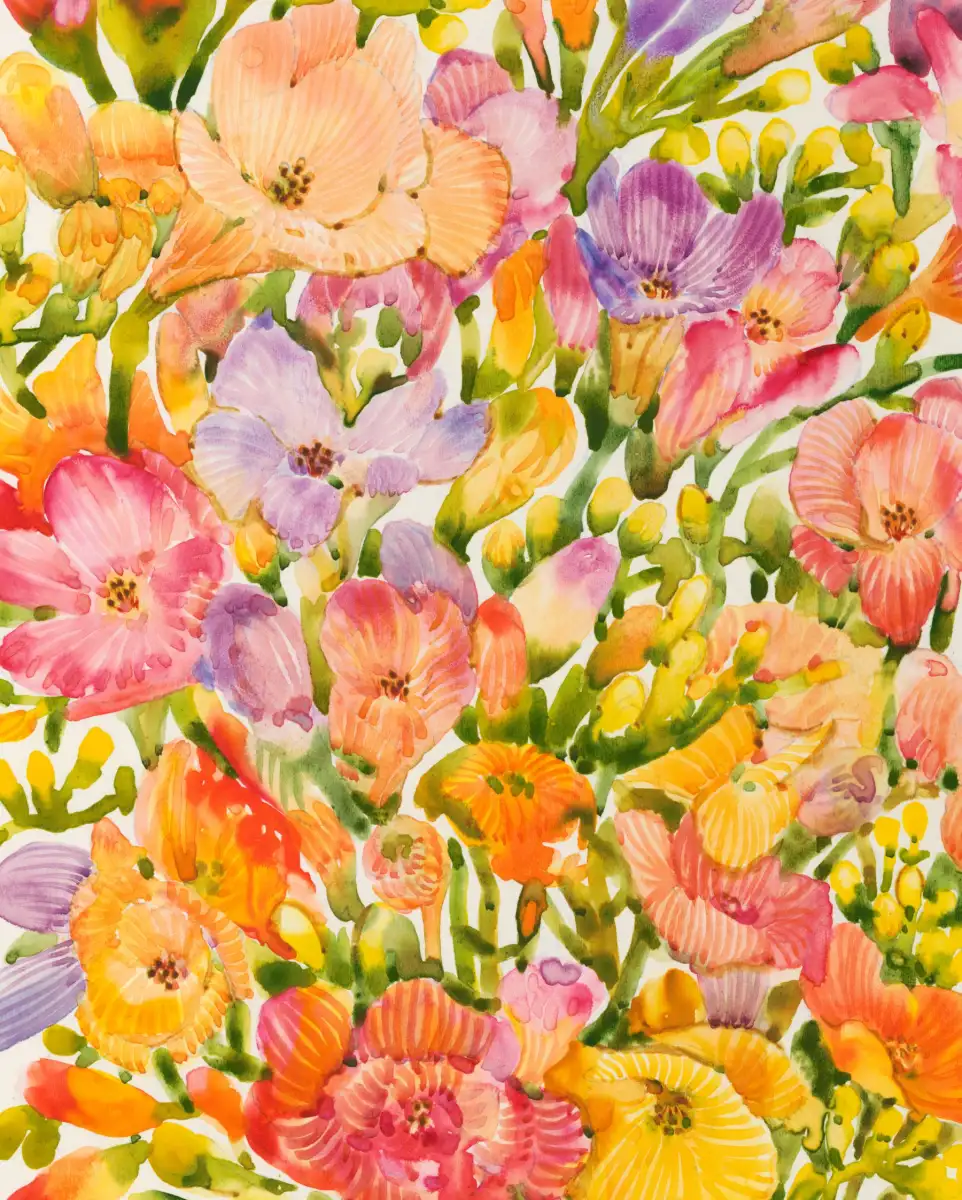 Wildflower Study Wall Art - Image 9