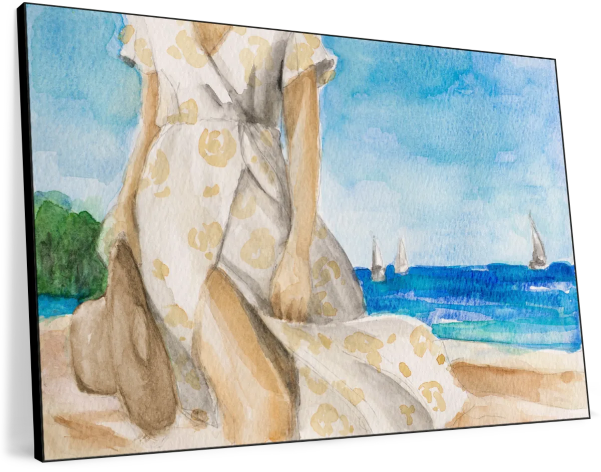 Windy Day On The Beach Wall Art - Image 14