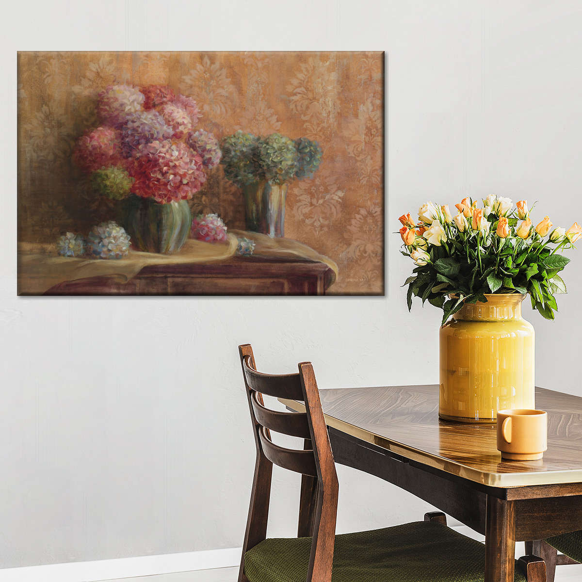 Winter Hydrangea Wall Art - Image 4