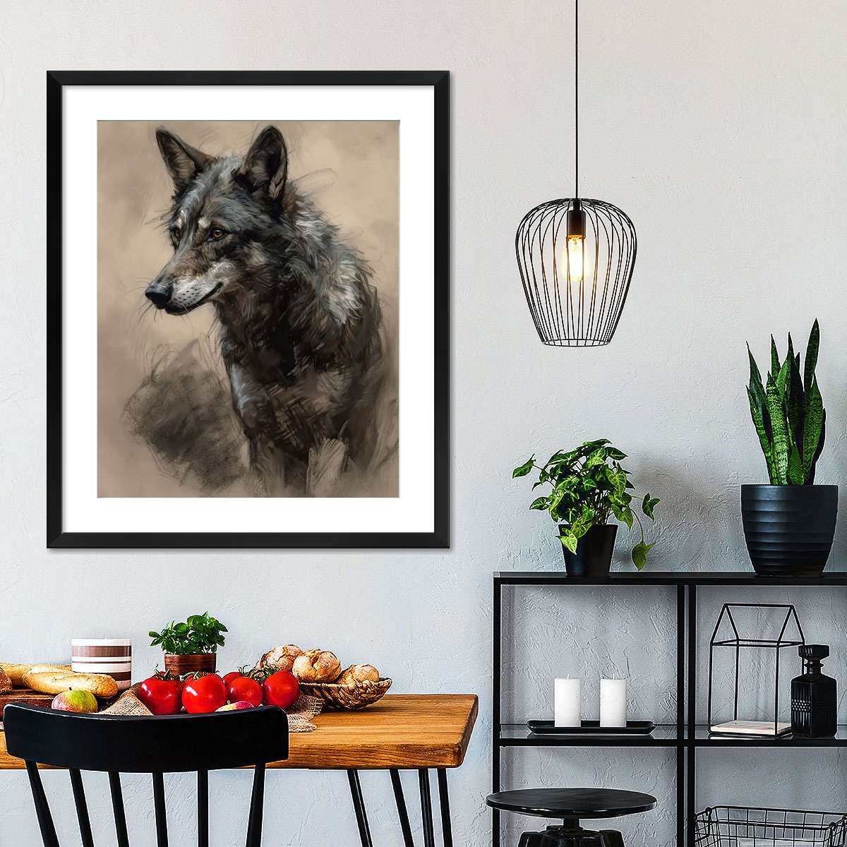 Wolf I Wall Art - Image 6