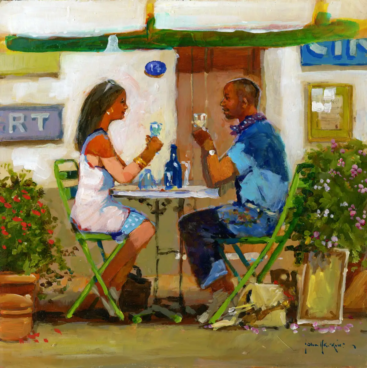 Working Lunch Drinks Wall Art - Image 9