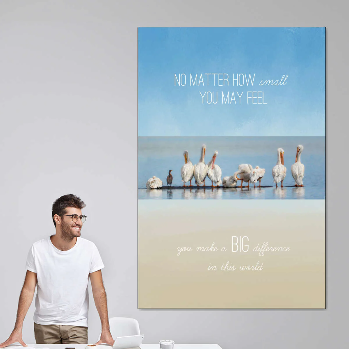 You Make A Big Difference Wall Art - Image 3